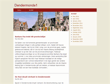 Tablet Screenshot of dendermonde1.com